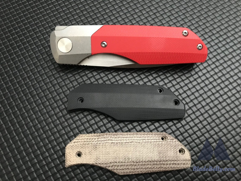 Vero Engineering Synapse - Hand Rubbed Micarta & G10 Scales