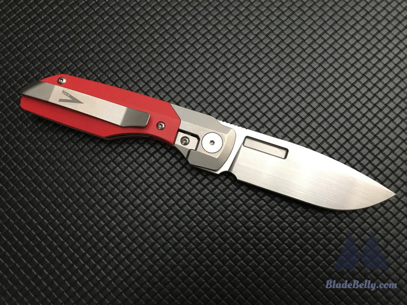 Vero Engineering Synapse - Hand Rubbed Micarta & G10 Scales