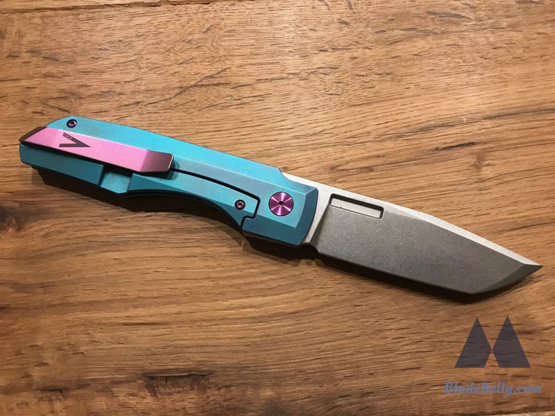 Vero Impulse - Stonewashed With Blueish Handle Purple Hardware