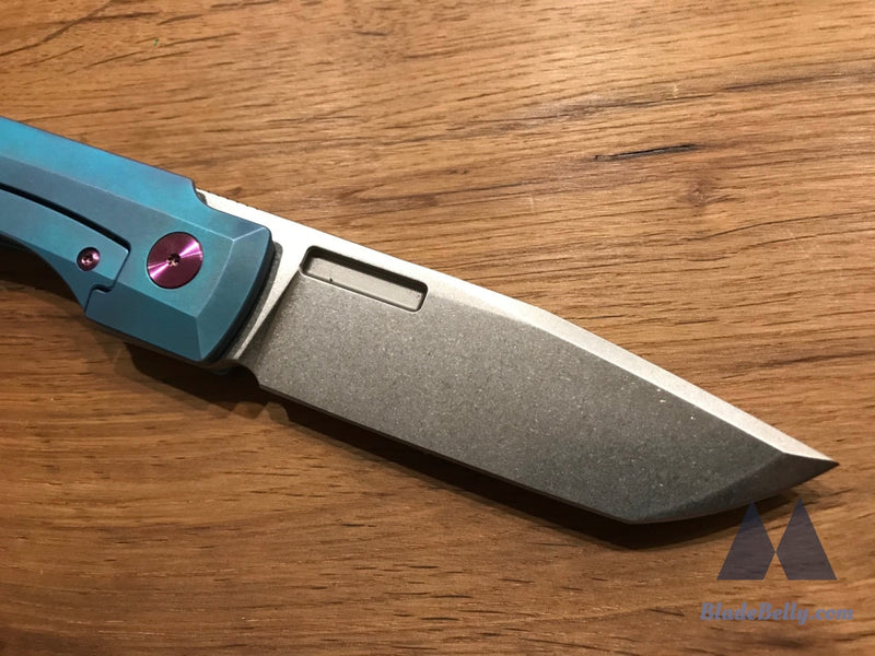 Vero Impulse - Stonewashed With Blueish Handle Purple Hardware