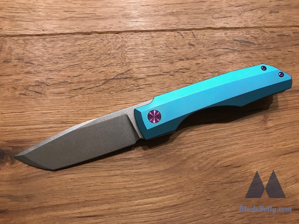 Vero Impulse - Stonewashed With Blueish Handle Purple Hardware