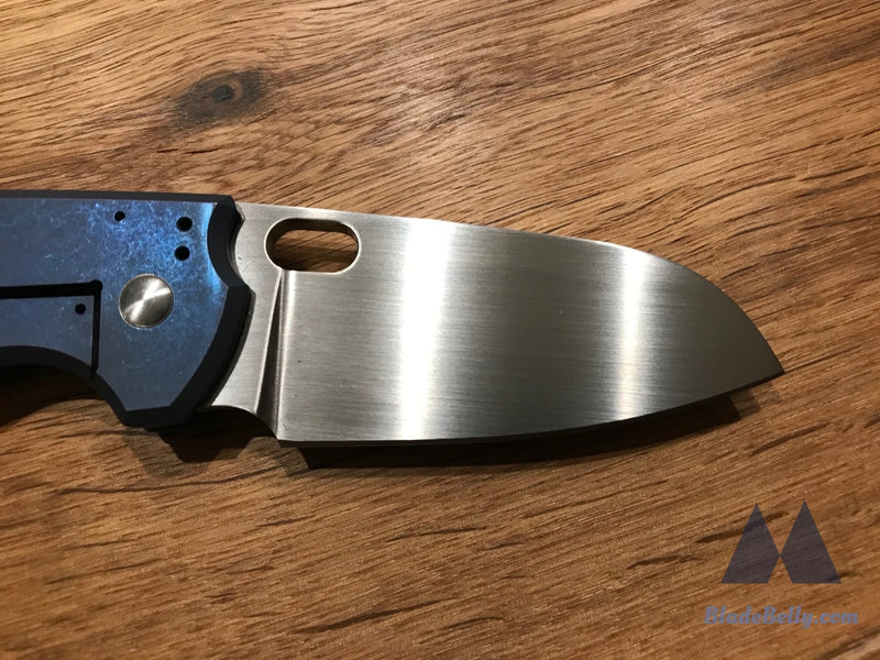 Vox Knives F5 - Hand Rub With Tumbled Anodized Handle