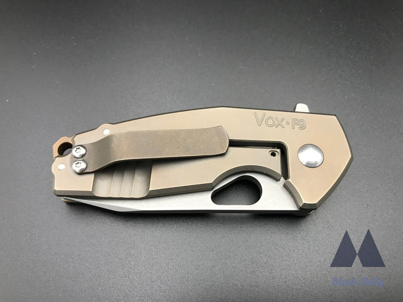 Vox Knives - F9 W/ Bronze Handle