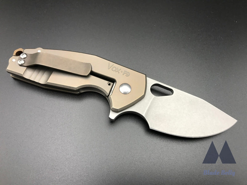 Vox Knives - F9 W/ Bronze Handle