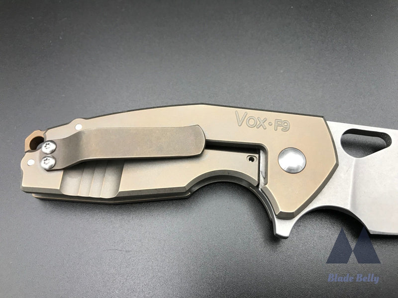 Vox Knives - F9 W/ Bronze Handle